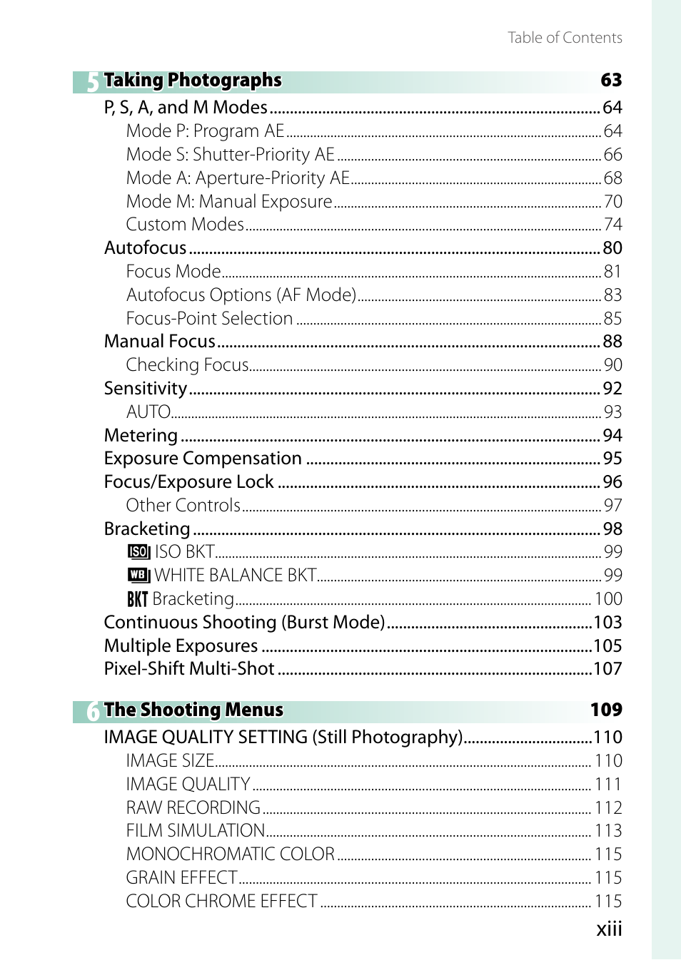 FujiFilm GFX 50S II Medium Format Mirrorless Camera with 35-70mm Lens Kit User Manual | Page 13 / 360