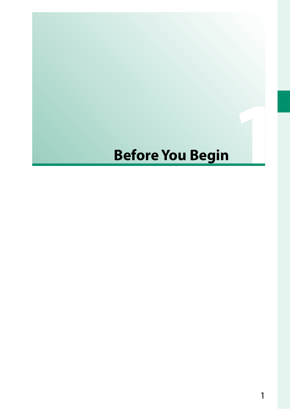 Before you begin | FujiFilm GFX 50S II Medium Format Mirrorless Camera with 35-70mm Lens Kit User Manual | Page 25 / 360