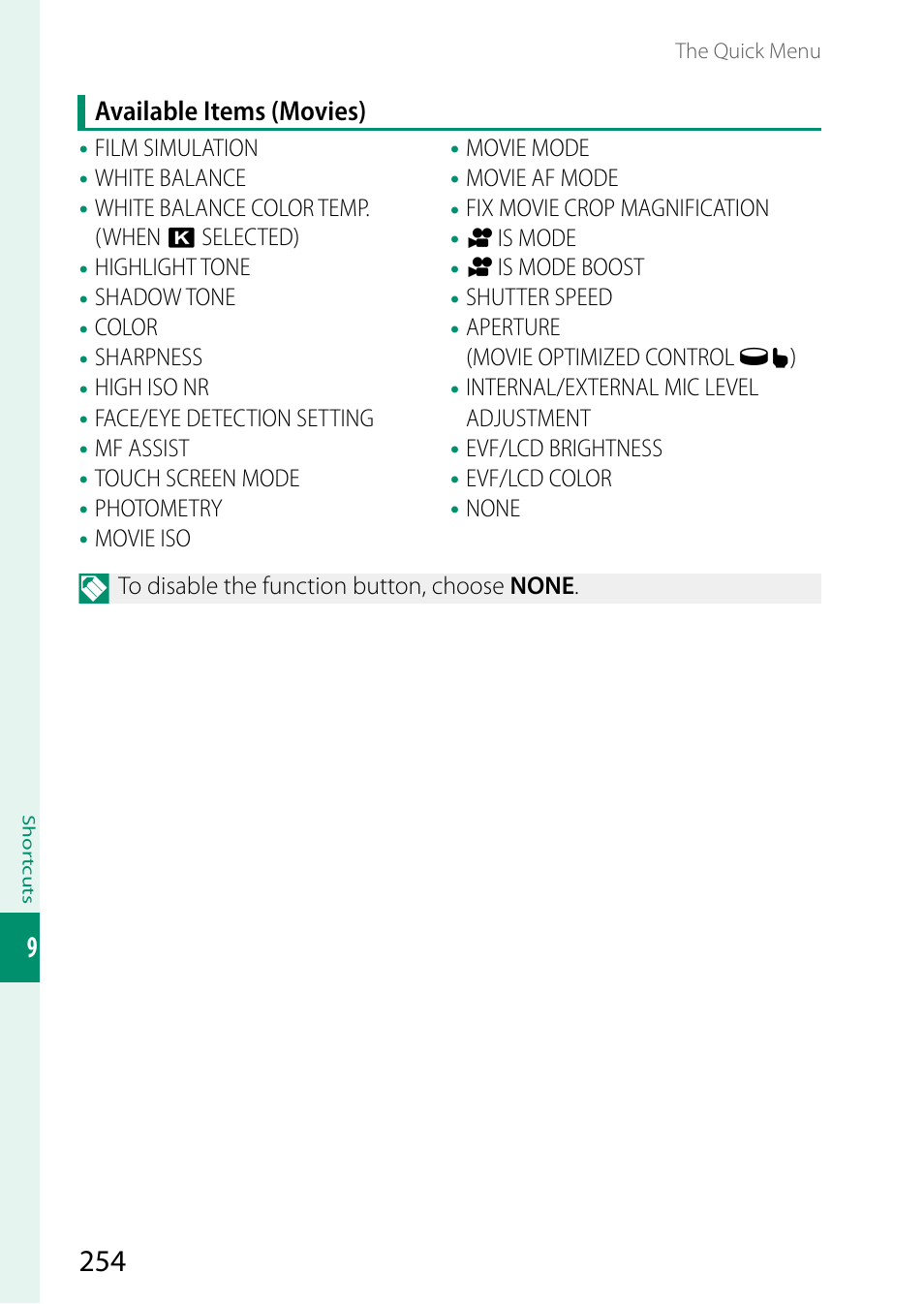 FujiFilm GFX 50S II Medium Format Mirrorless Camera with 35-70mm Lens Kit User Manual | Page 278 / 360