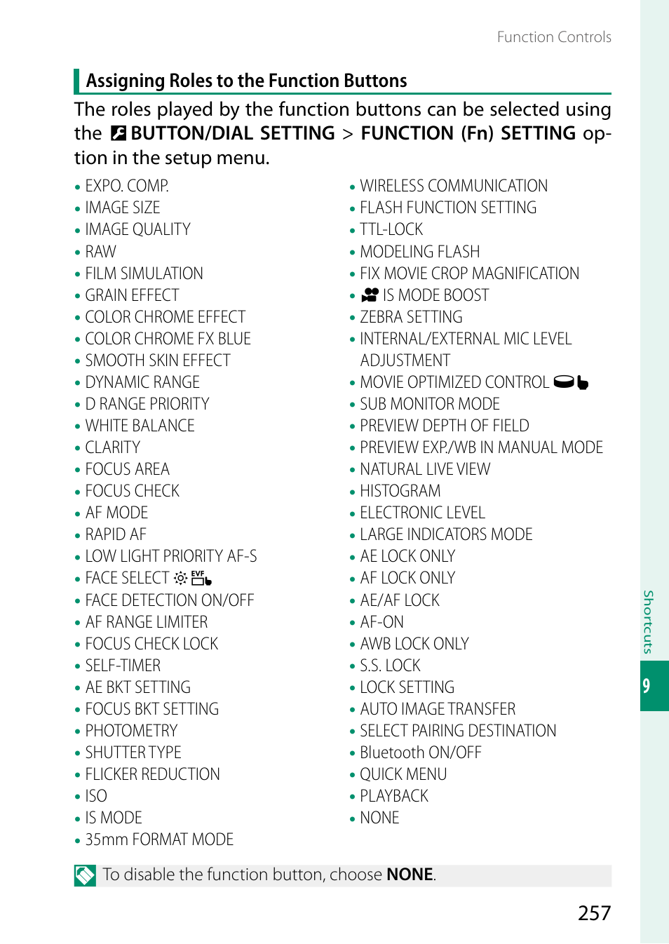 FujiFilm GFX 50S II Medium Format Mirrorless Camera with 35-70mm Lens Kit User Manual | Page 281 / 360