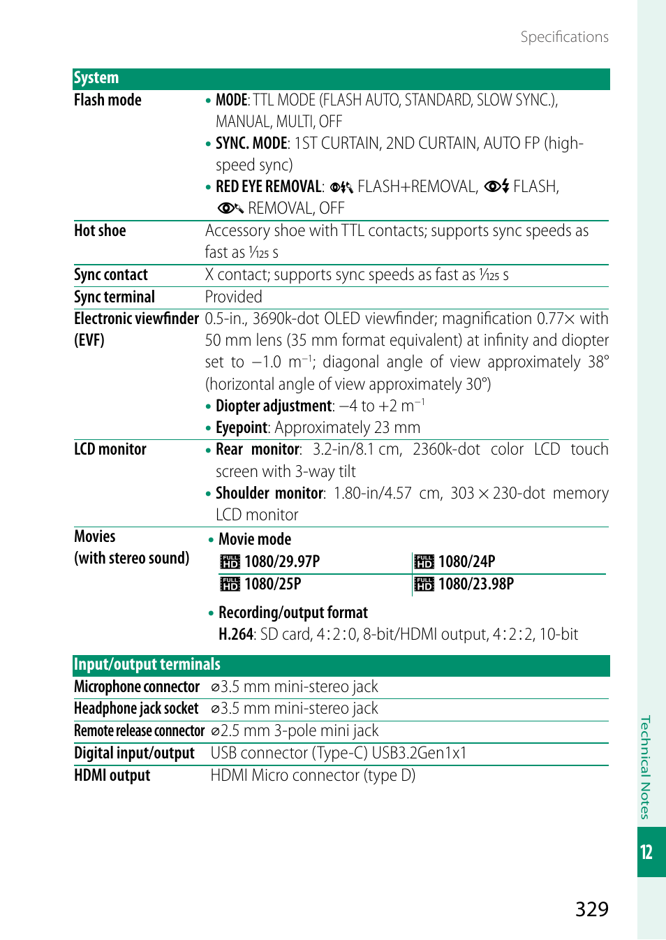 FujiFilm GFX 50S II Medium Format Mirrorless Camera with 35-70mm Lens Kit User Manual | Page 353 / 360