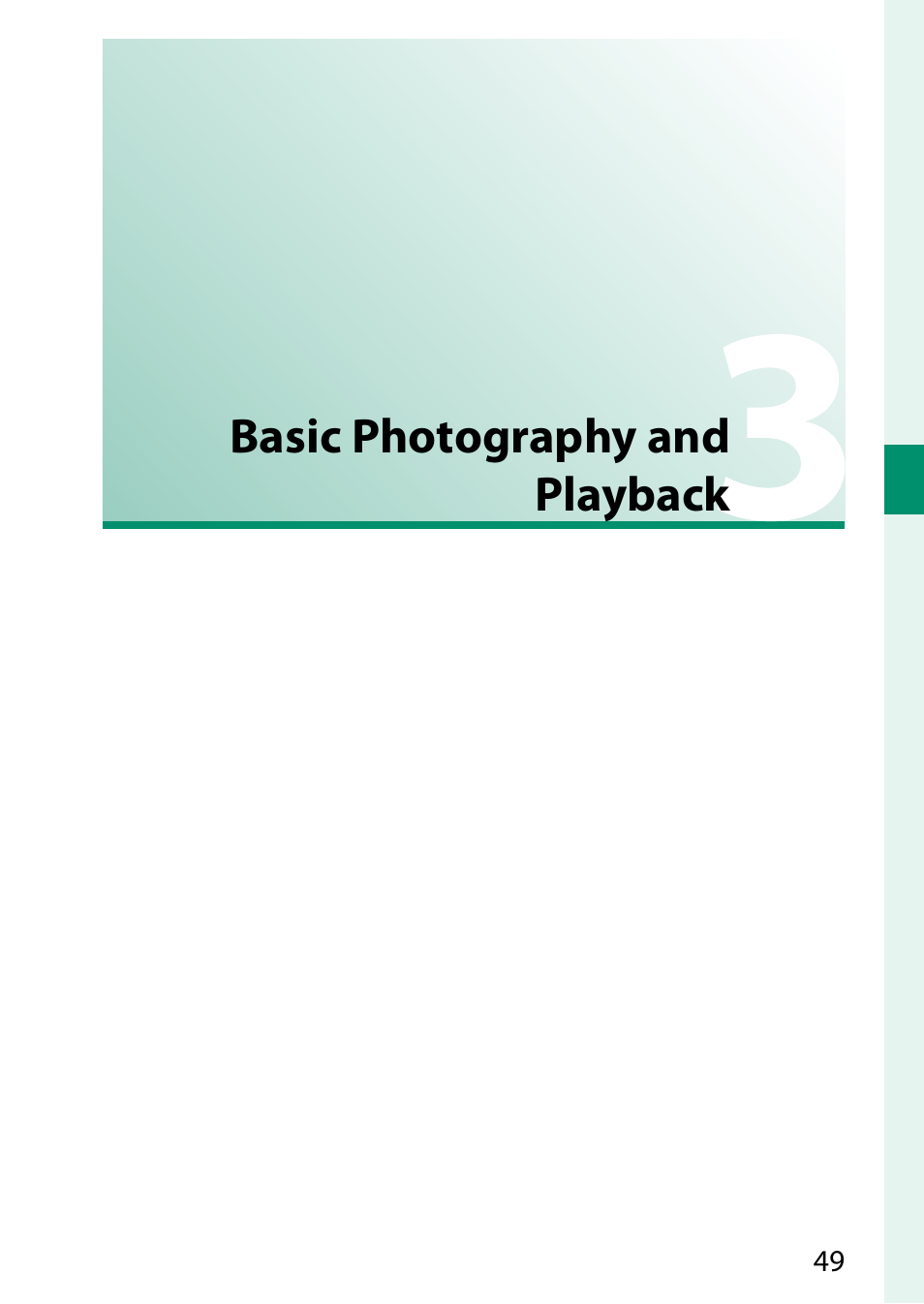 Basic photography and playback | FujiFilm GFX 50S II Medium Format Mirrorless Camera with 35-70mm Lens Kit User Manual | Page 73 / 360