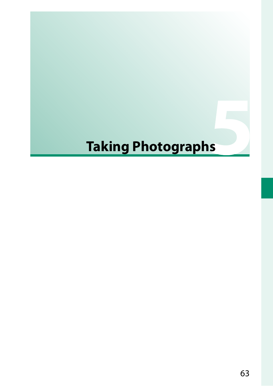 Taking photographs | FujiFilm GFX 50S II Medium Format Mirrorless Camera with 35-70mm Lens Kit User Manual | Page 87 / 360