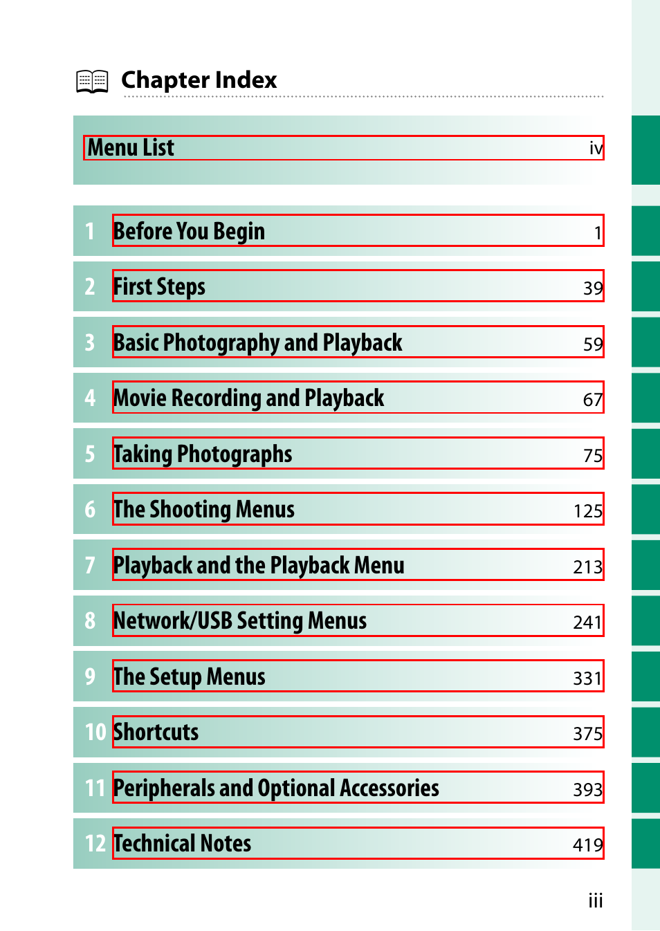 FujiFilm GFX100 II Medium Format Mirrorless Camera User Manual | Page 3 / 500