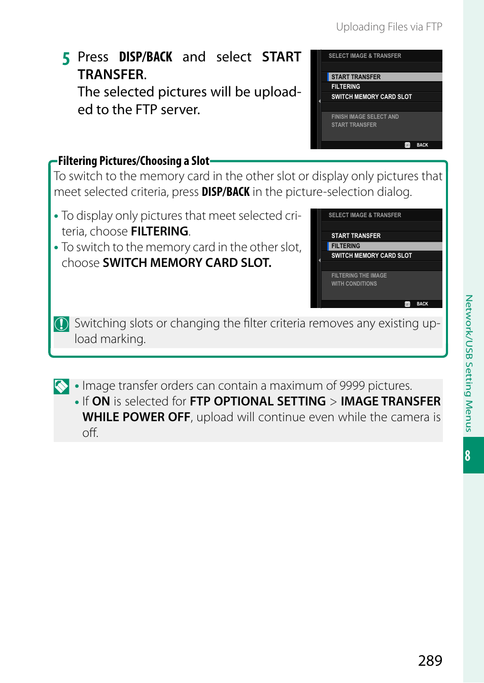 FujiFilm GFX100 II Medium Format Mirrorless Camera User Manual | Page 317 / 500