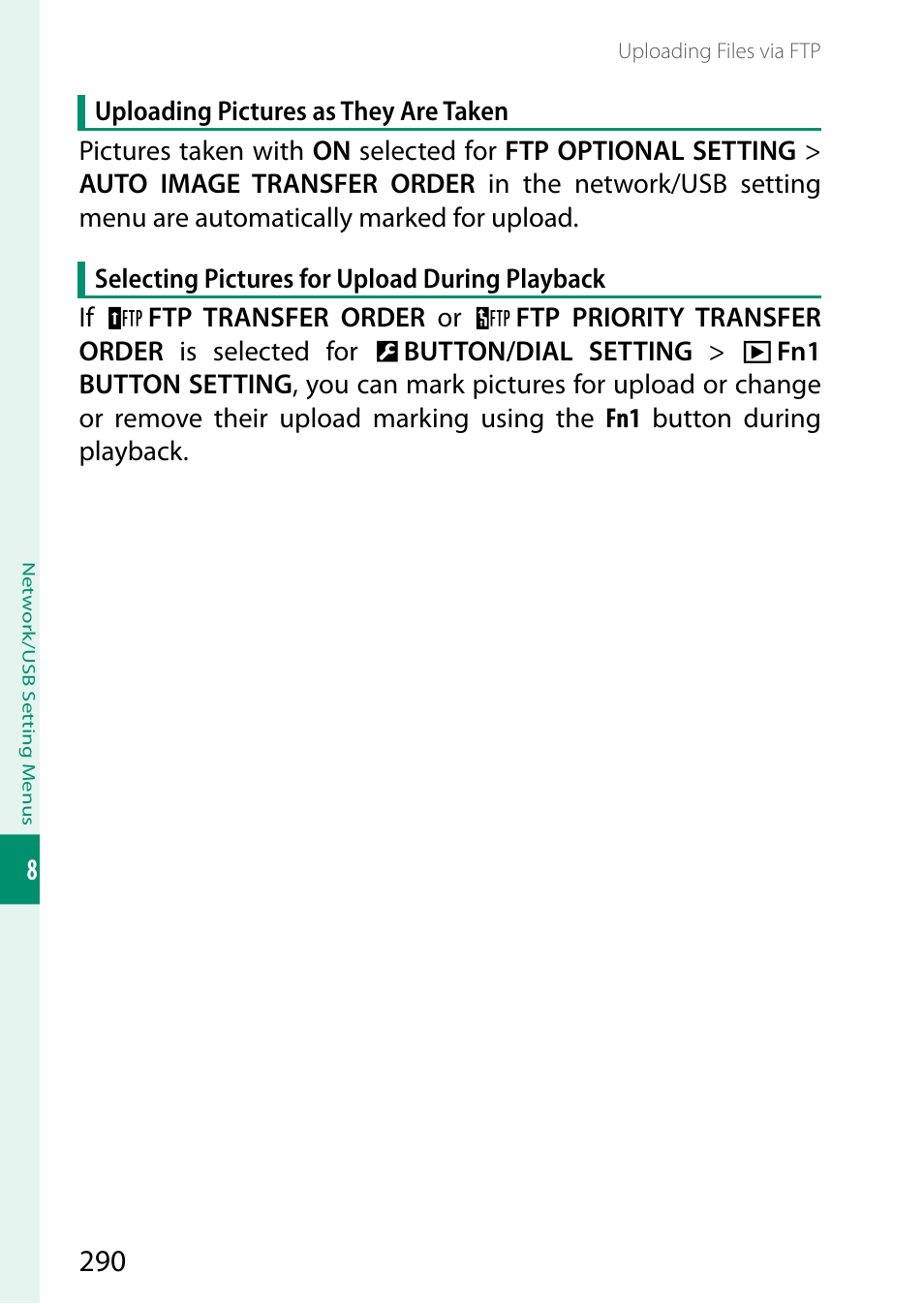 FujiFilm GFX100 II Medium Format Mirrorless Camera User Manual | Page 318 / 500