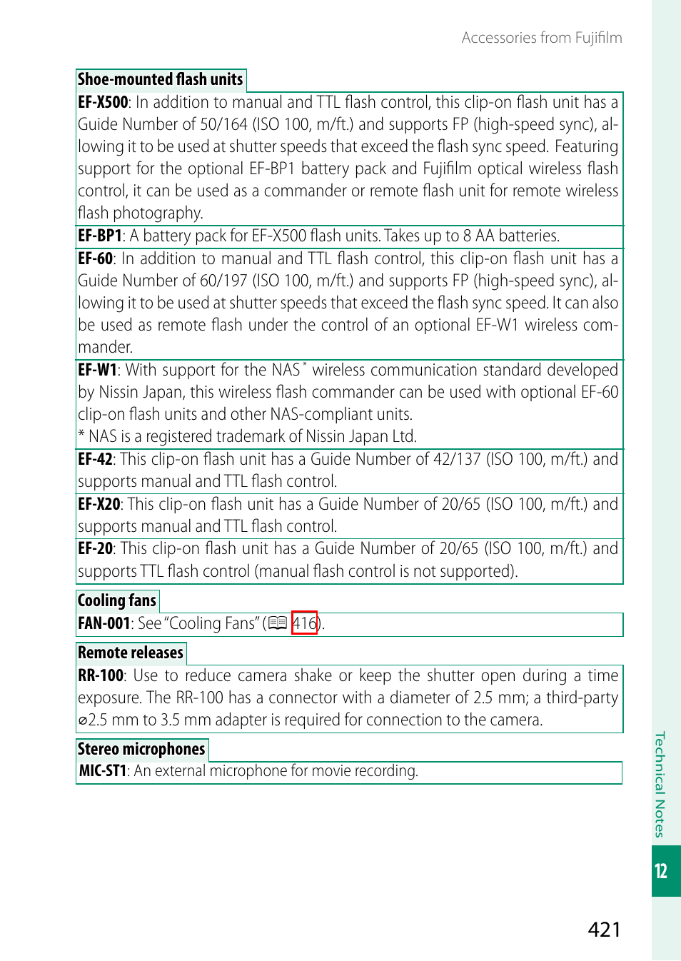FujiFilm GFX100 II Medium Format Mirrorless Camera User Manual | Page 449 / 500