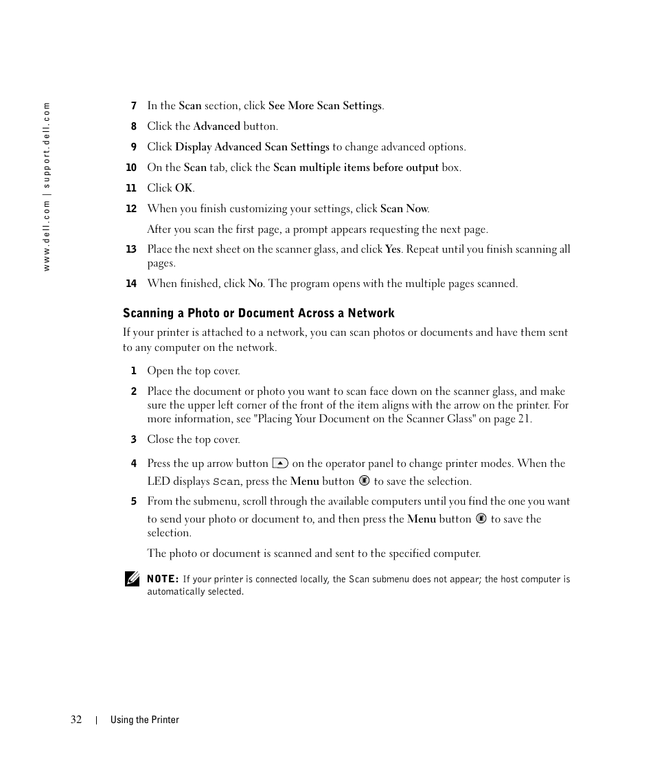 Dell 924 User Manual | Page 32 / 94