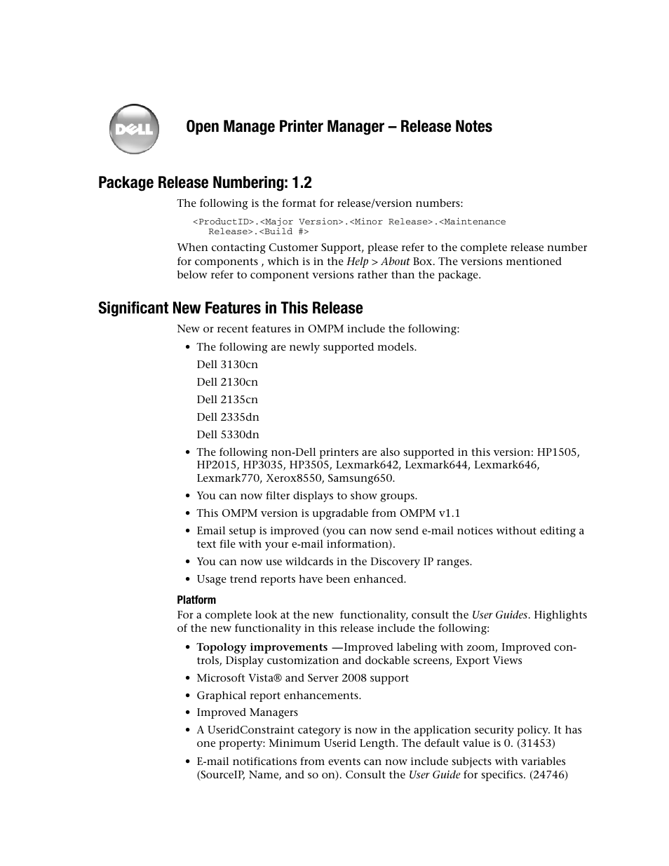 Dell 2335DN User Manual | 8 pages