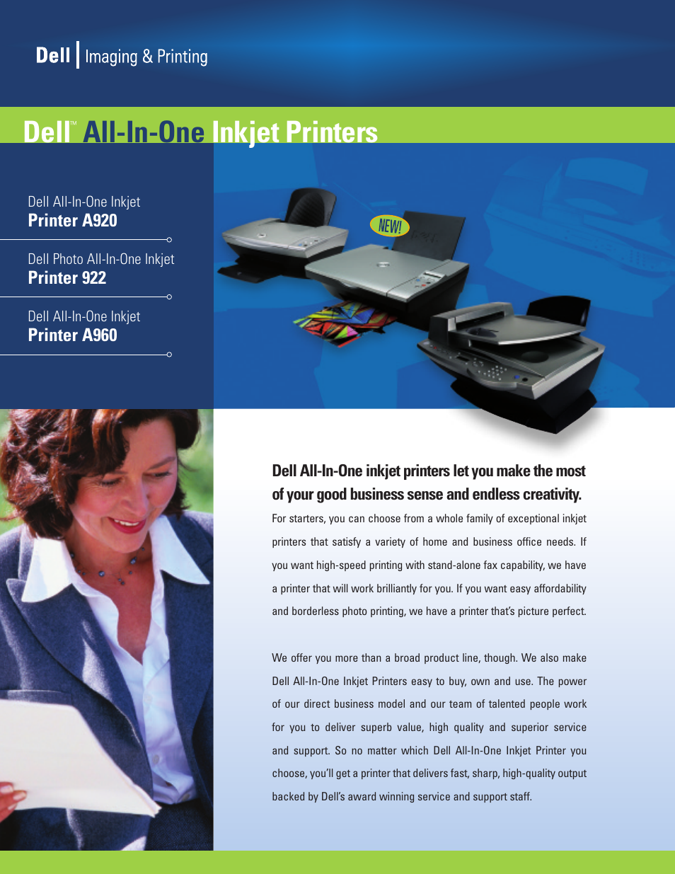 Dell 922 User Manual | 4 pages