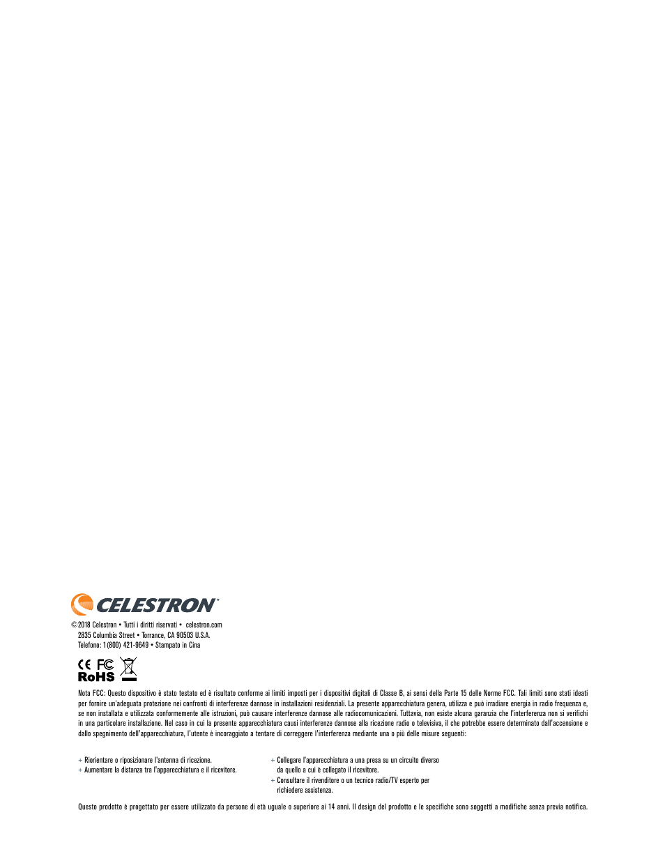 Celestron 2MP Digital Microscope Imager User Manual | Page 85 / 85