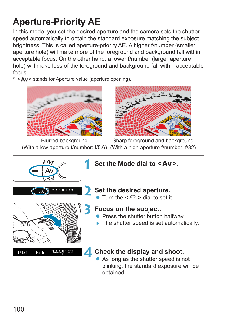 Aperture-priority ae | Canon EOS RP Mirrorless Camera User Manual | Page 100 / 612