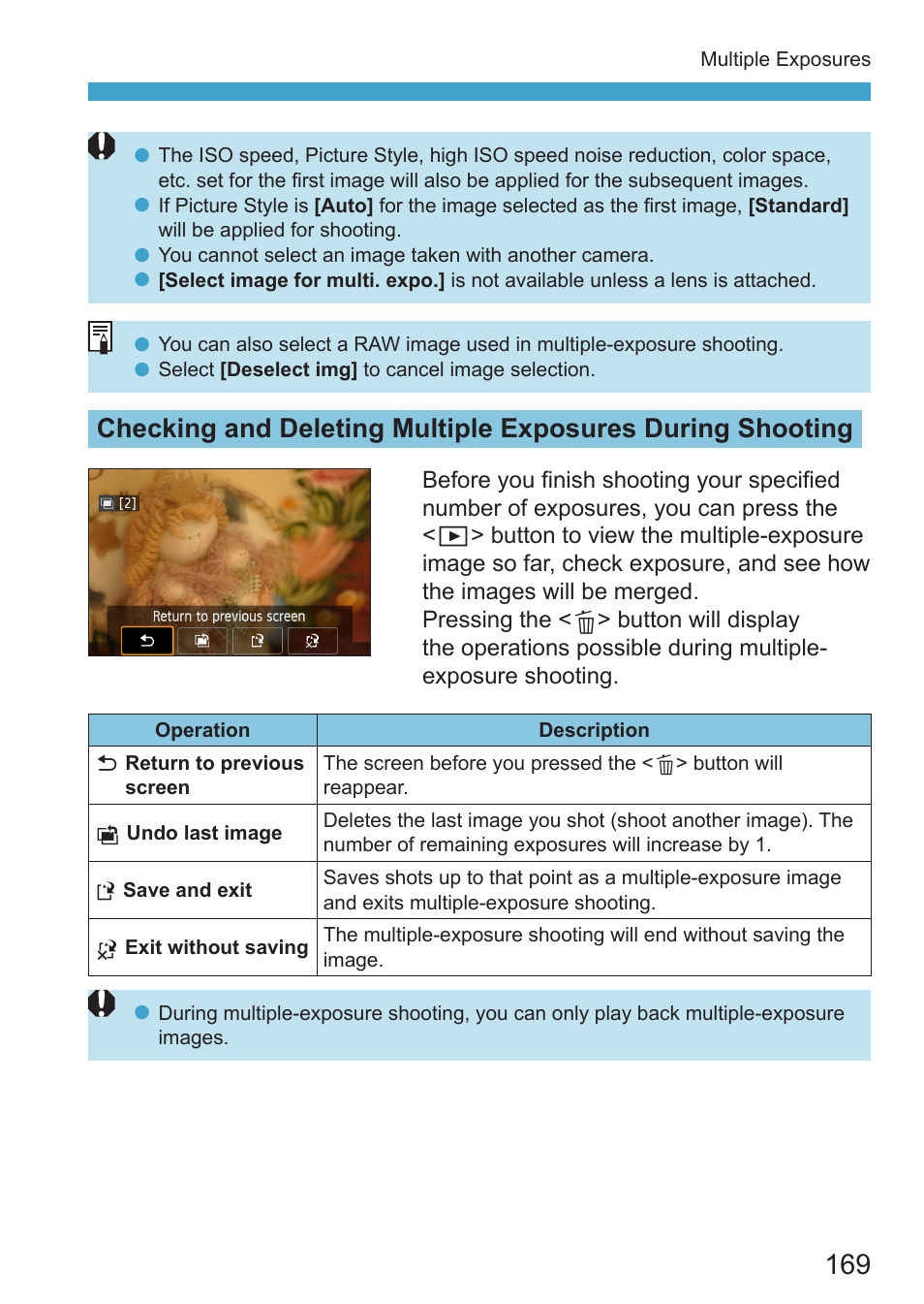 Canon EOS RP Mirrorless Camera User Manual | Page 169 / 612