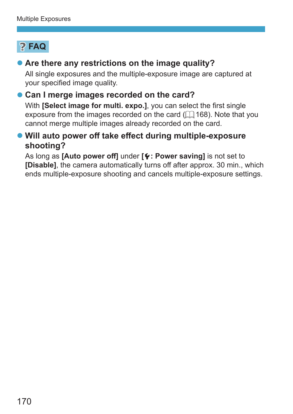 Canon EOS RP Mirrorless Camera User Manual | Page 170 / 612