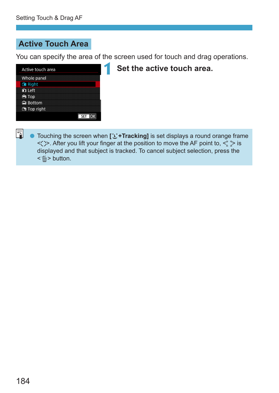 Canon EOS RP Mirrorless Camera User Manual | Page 184 / 612