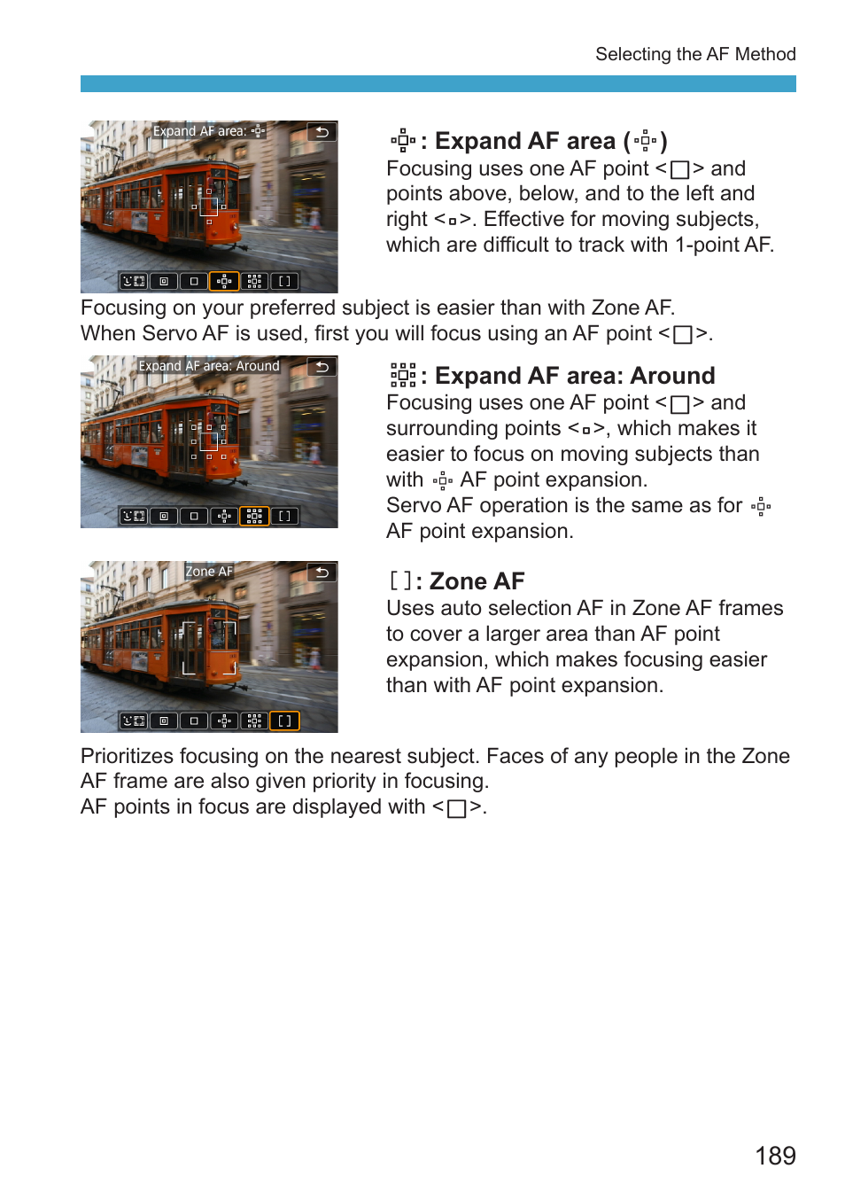 Canon EOS RP Mirrorless Camera User Manual | Page 189 / 612