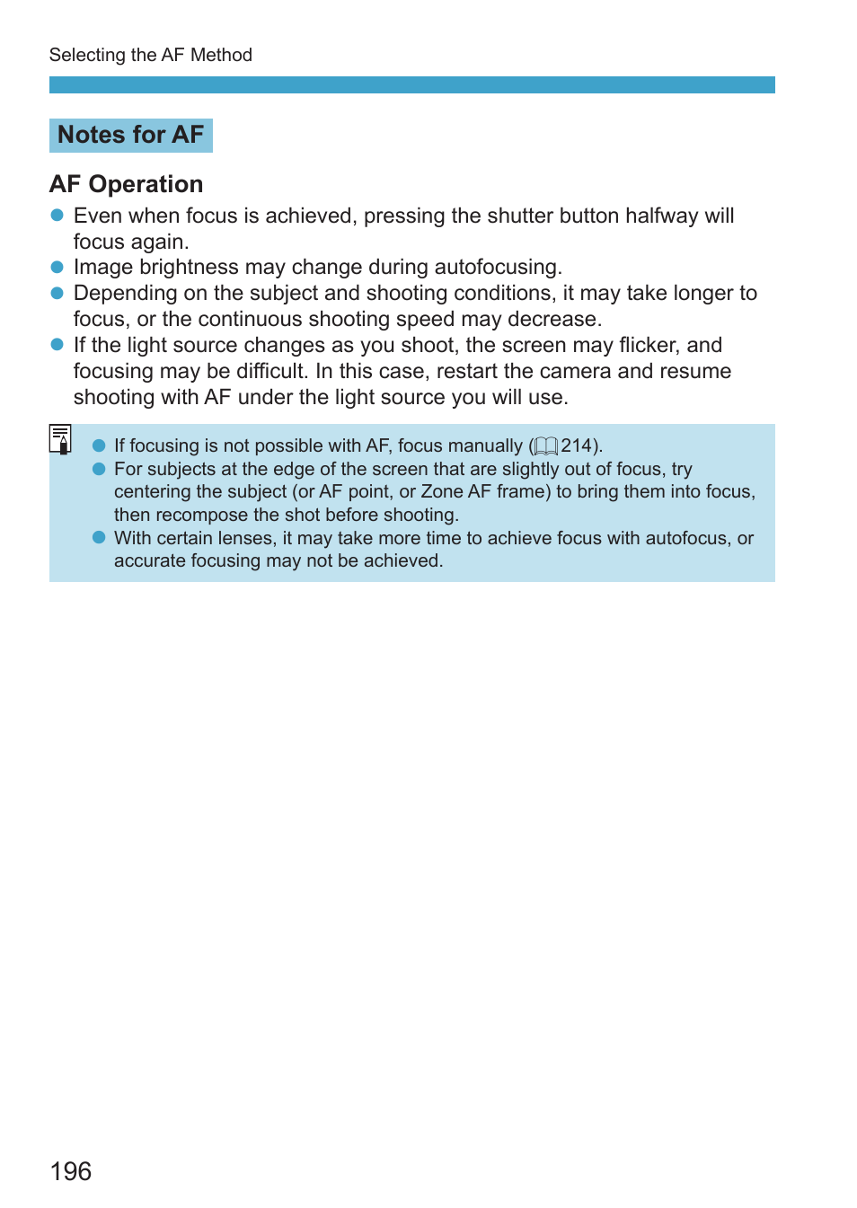 Canon EOS RP Mirrorless Camera User Manual | Page 196 / 612