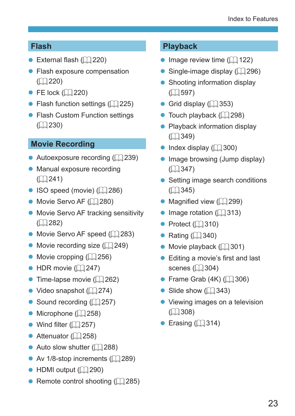 Canon EOS RP Mirrorless Camera User Manual | Page 23 / 612