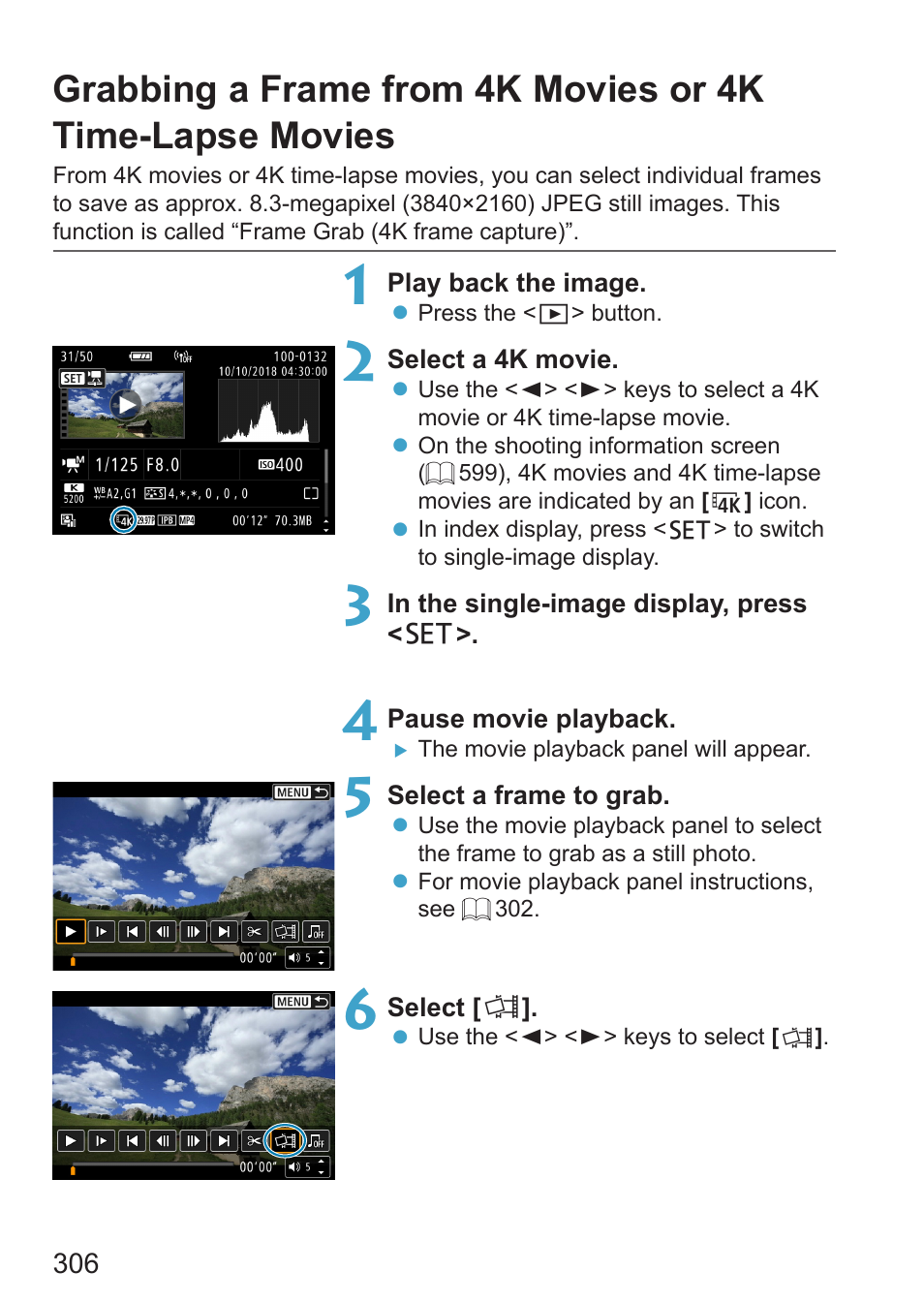Jpeg still image | Canon EOS RP Mirrorless Camera User Manual | Page 306 / 612