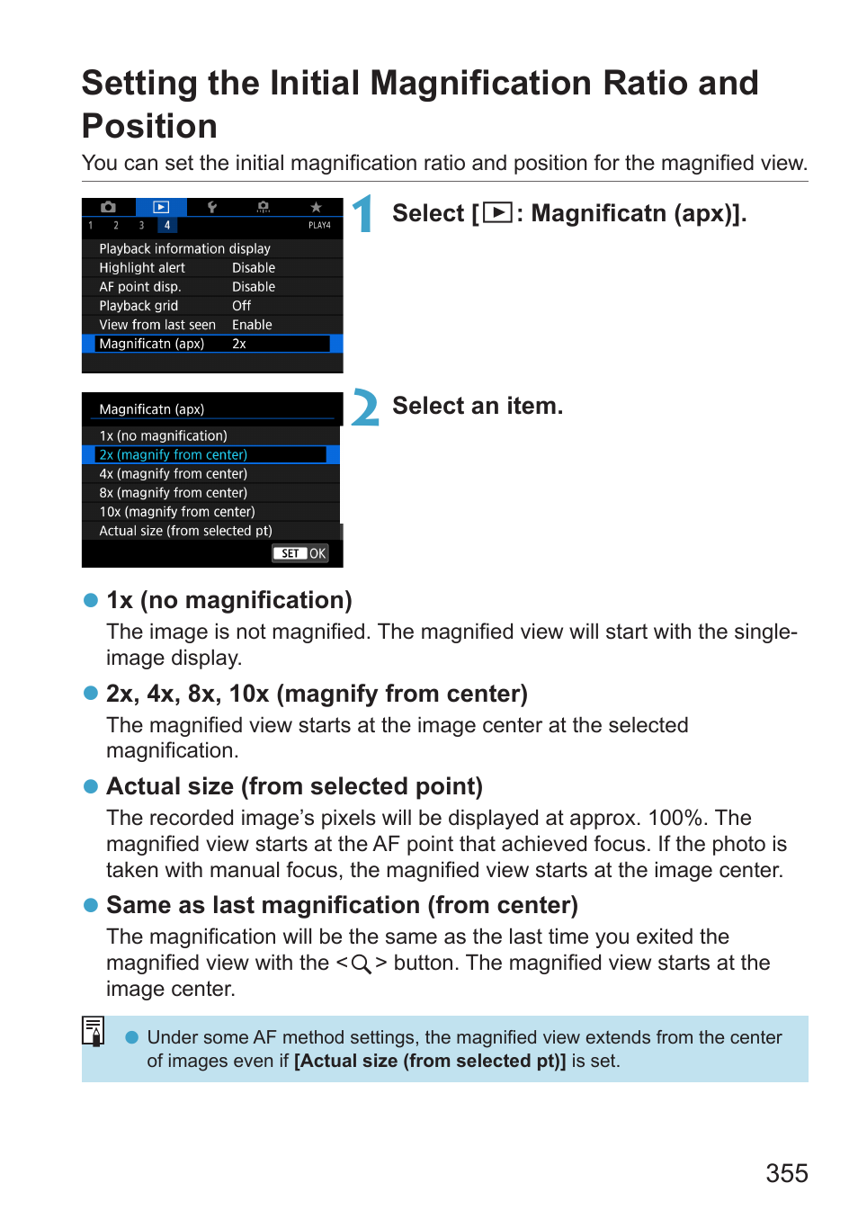 Canon EOS RP Mirrorless Camera User Manual | Page 355 / 612