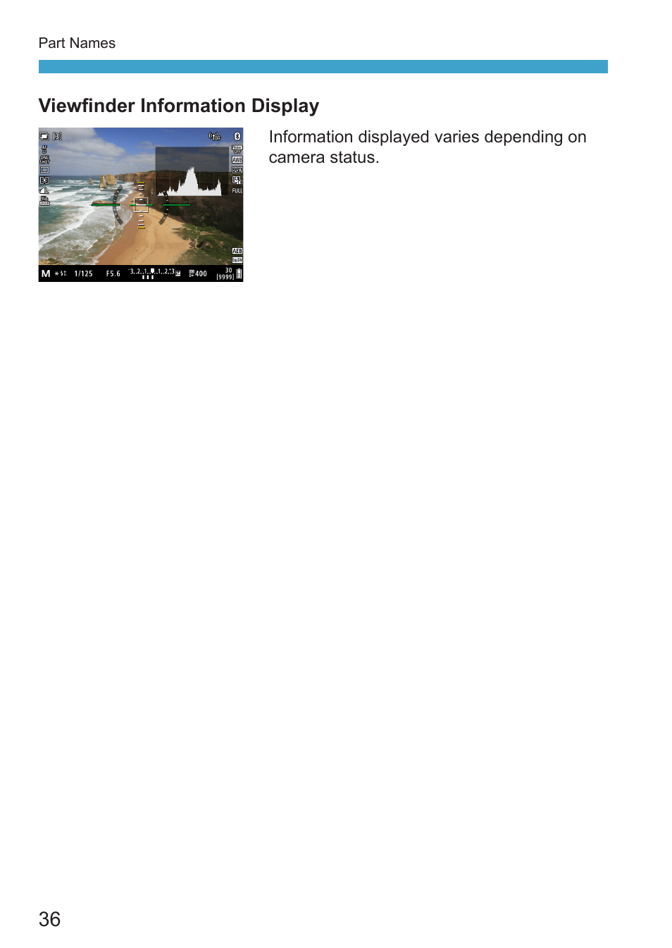 Canon EOS RP Mirrorless Camera User Manual | Page 36 / 612