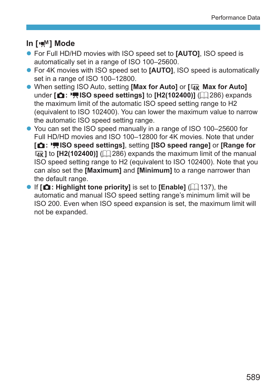 Mode, you can manually set the iso speed | Canon EOS RP Mirrorless Camera User Manual | Page 589 / 612