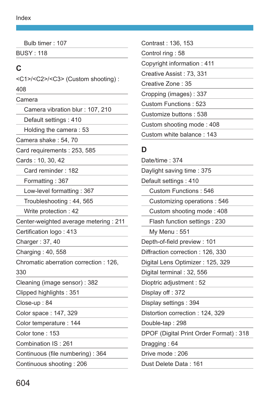 Canon EOS RP Mirrorless Camera User Manual | Page 604 / 612