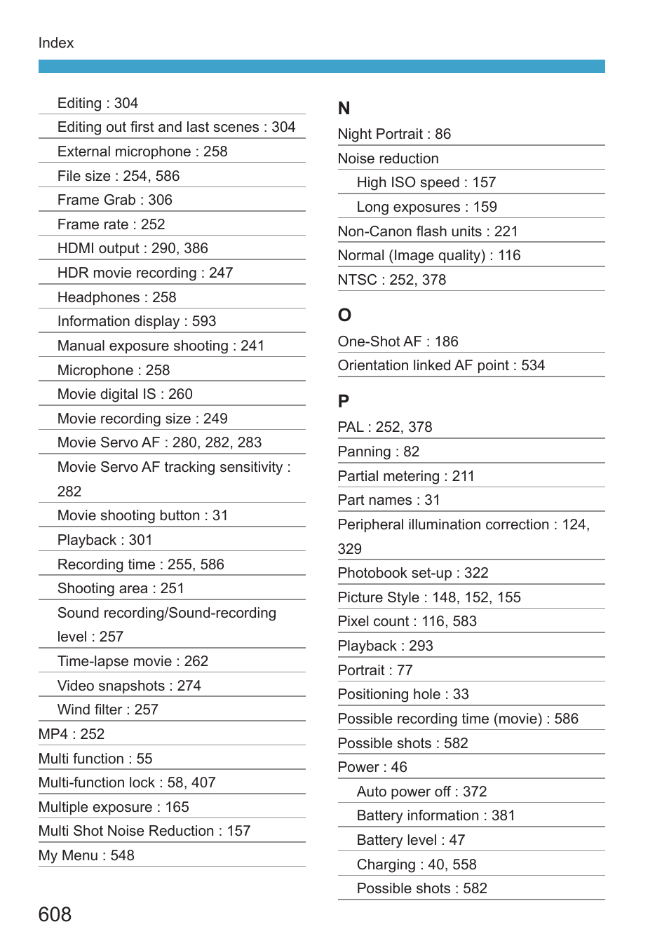Canon EOS RP Mirrorless Camera User Manual | Page 608 / 612