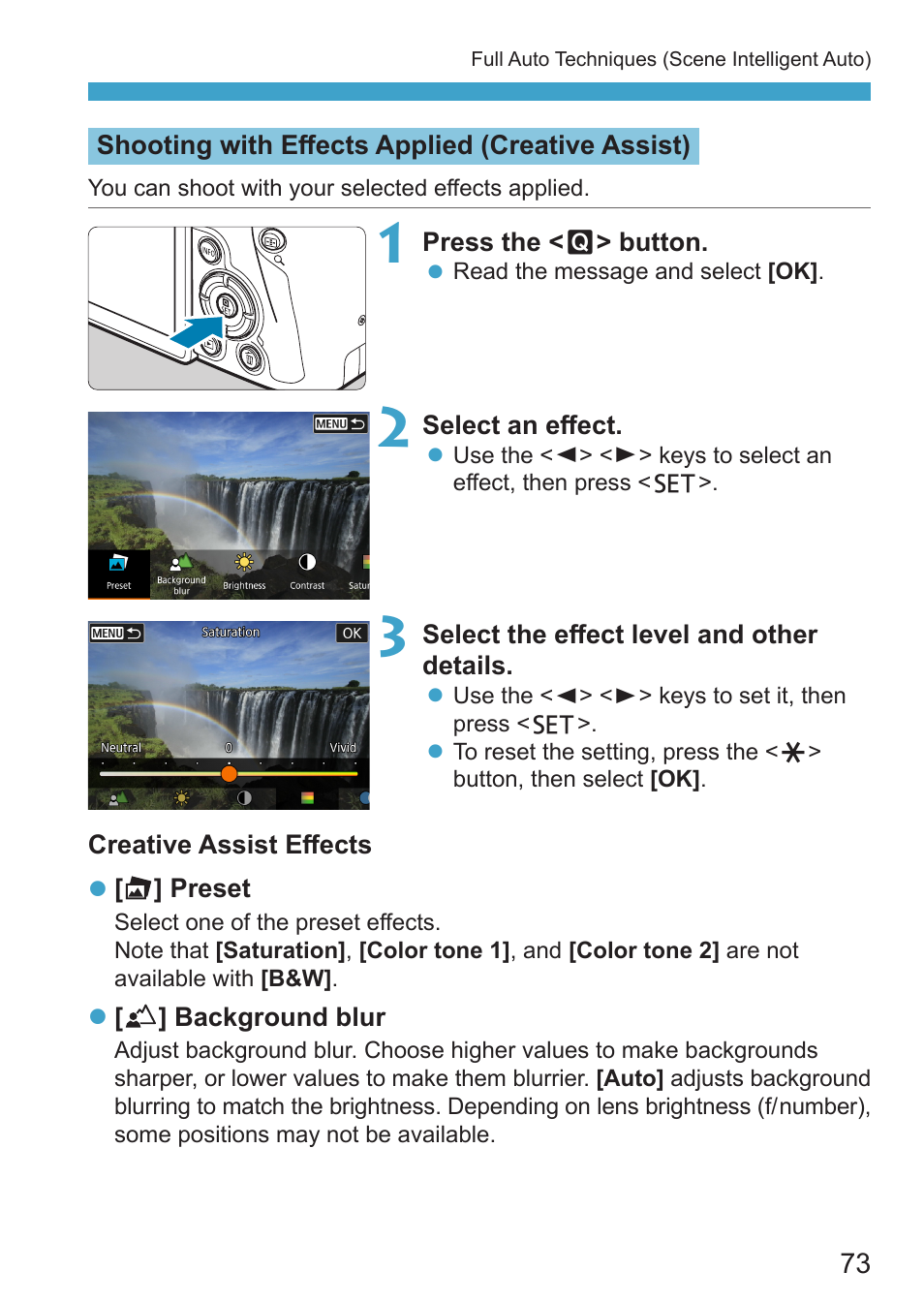 Canon EOS RP Mirrorless Camera User Manual | Page 73 / 612