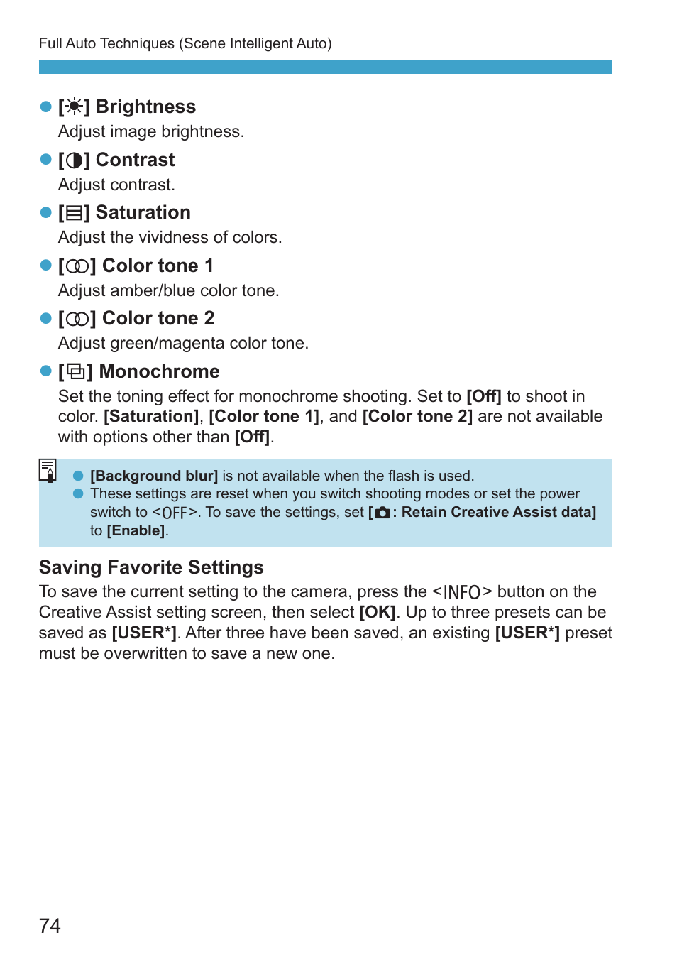 Canon EOS RP Mirrorless Camera User Manual | Page 74 / 612