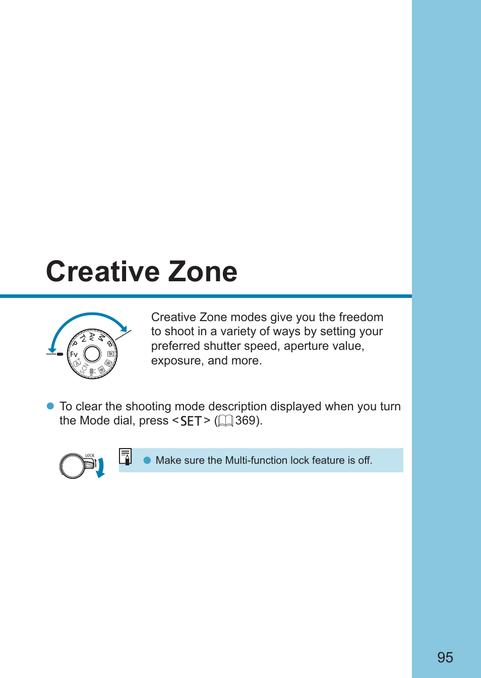 Creative zone | Canon EOS RP Mirrorless Camera User Manual | Page 95 / 612