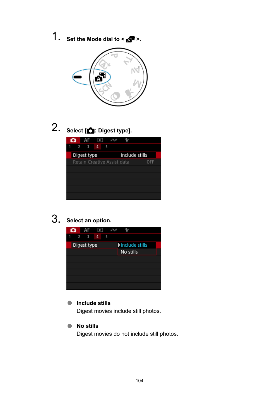 Canon EOS R50 Mirrorless Camera (White) User Manual | Page 104 / 810