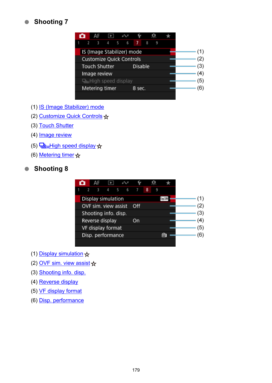 Canon EOS R50 Mirrorless Camera (White) User Manual | Page 179 / 810