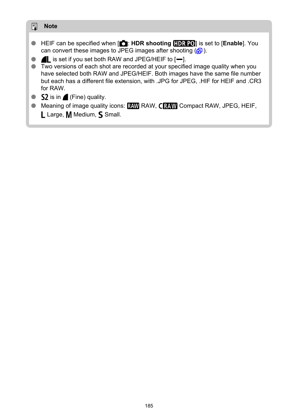 Canon EOS R50 Mirrorless Camera (White) User Manual | Page 185 / 810