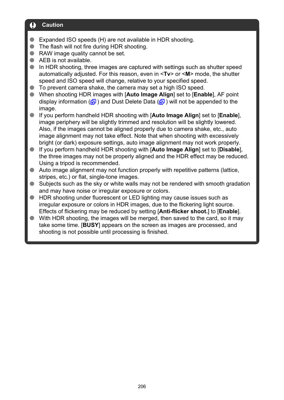 Canon EOS R50 Mirrorless Camera (White) User Manual | Page 206 / 810