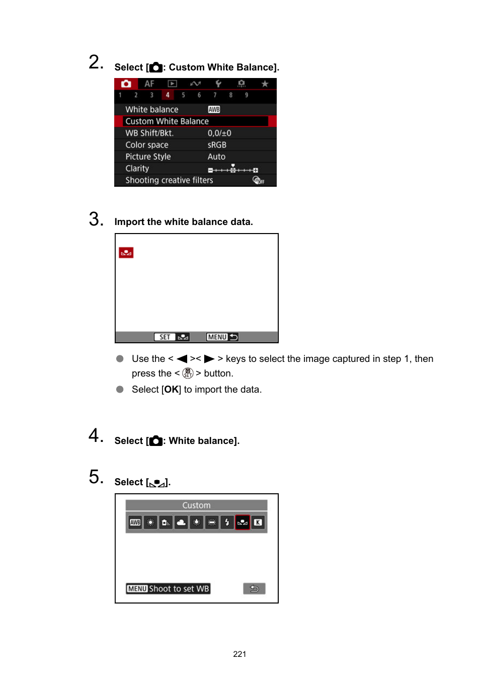 Canon EOS R50 Mirrorless Camera (White) User Manual | Page 221 / 810