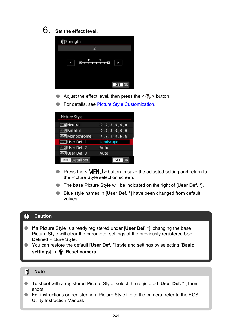 Canon EOS R50 Mirrorless Camera (White) User Manual | Page 241 / 810