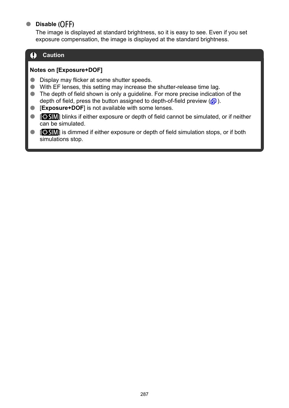 Canon EOS R50 Mirrorless Camera (White) User Manual | Page 287 / 810