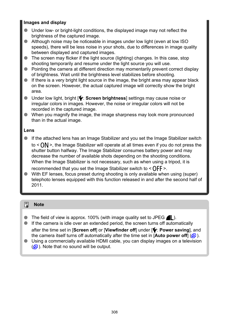 Canon EOS R50 Mirrorless Camera (White) User Manual | Page 308 / 810