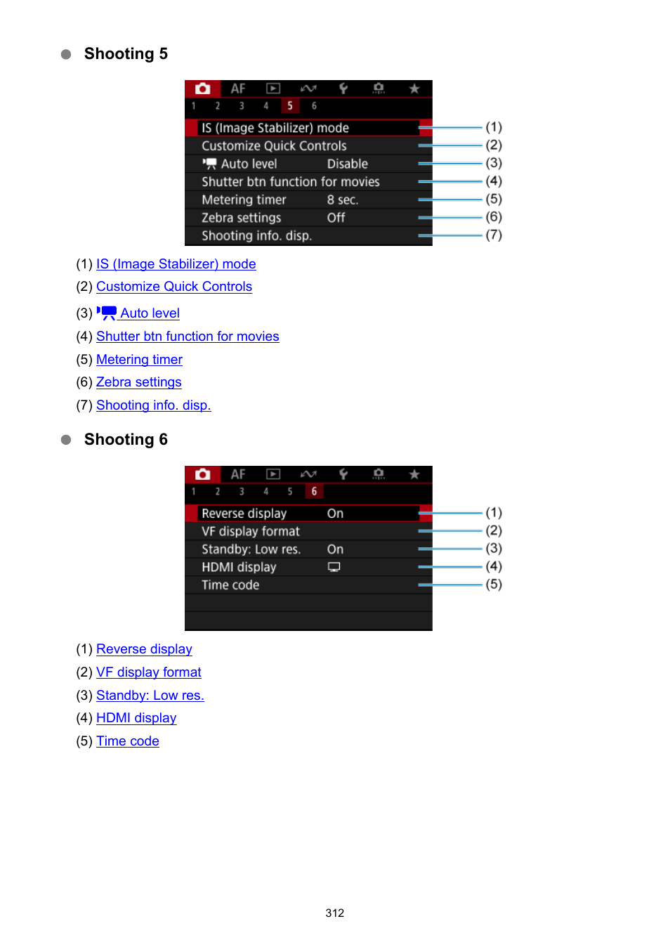 Canon EOS R50 Mirrorless Camera (White) User Manual | Page 312 / 810