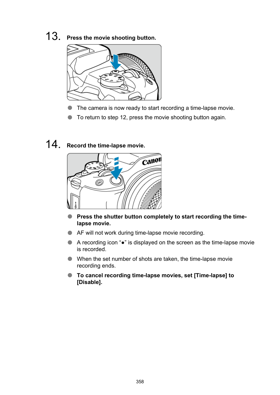 Canon EOS R50 Mirrorless Camera (White) User Manual | Page 358 / 810