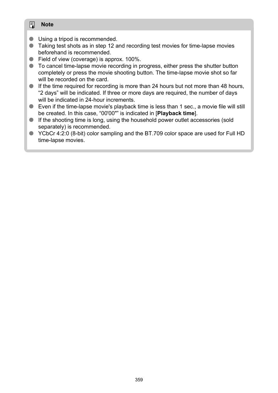 Canon EOS R50 Mirrorless Camera (White) User Manual | Page 359 / 810