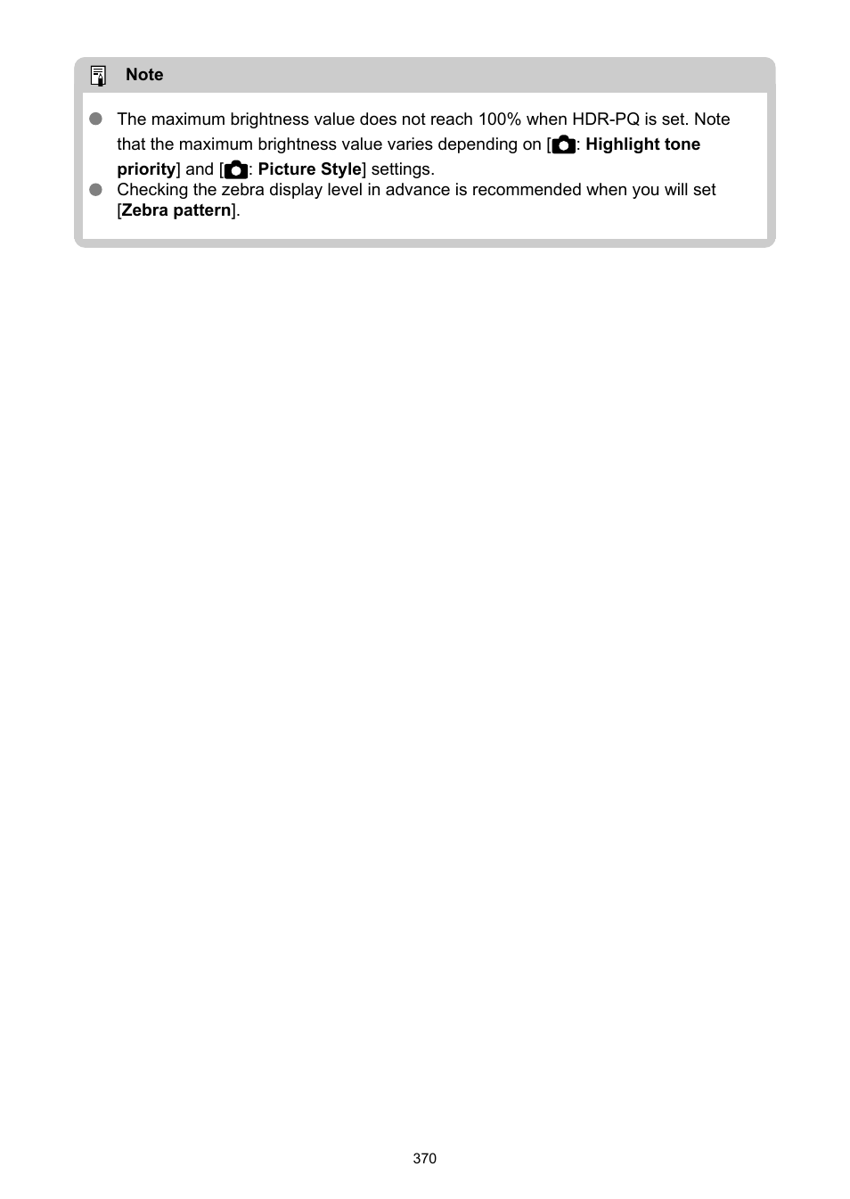 Canon EOS R50 Mirrorless Camera (White) User Manual | Page 370 / 810