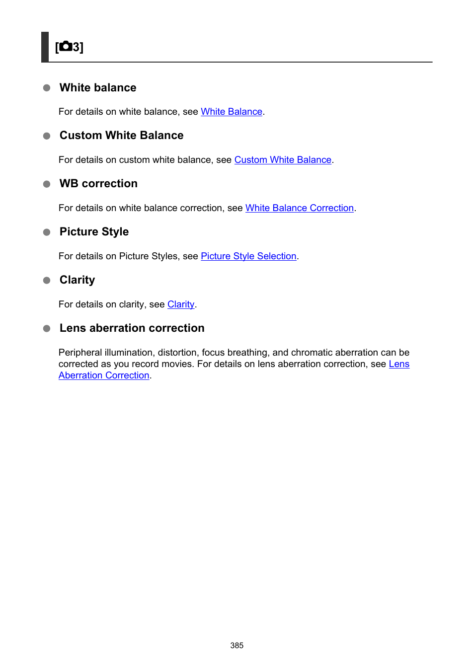 Canon EOS R50 Mirrorless Camera (White) User Manual | Page 385 / 810