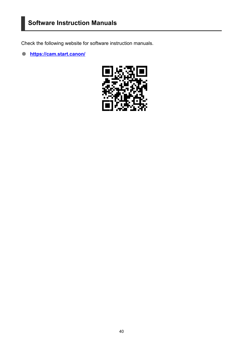 Software instruction manuals | Canon EOS R50 Mirrorless Camera (White) User Manual | Page 40 / 810