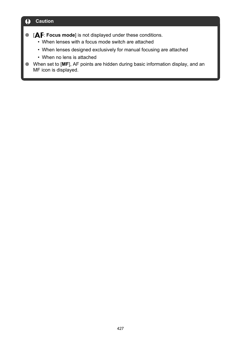 Canon EOS R50 Mirrorless Camera (White) User Manual | Page 427 / 810