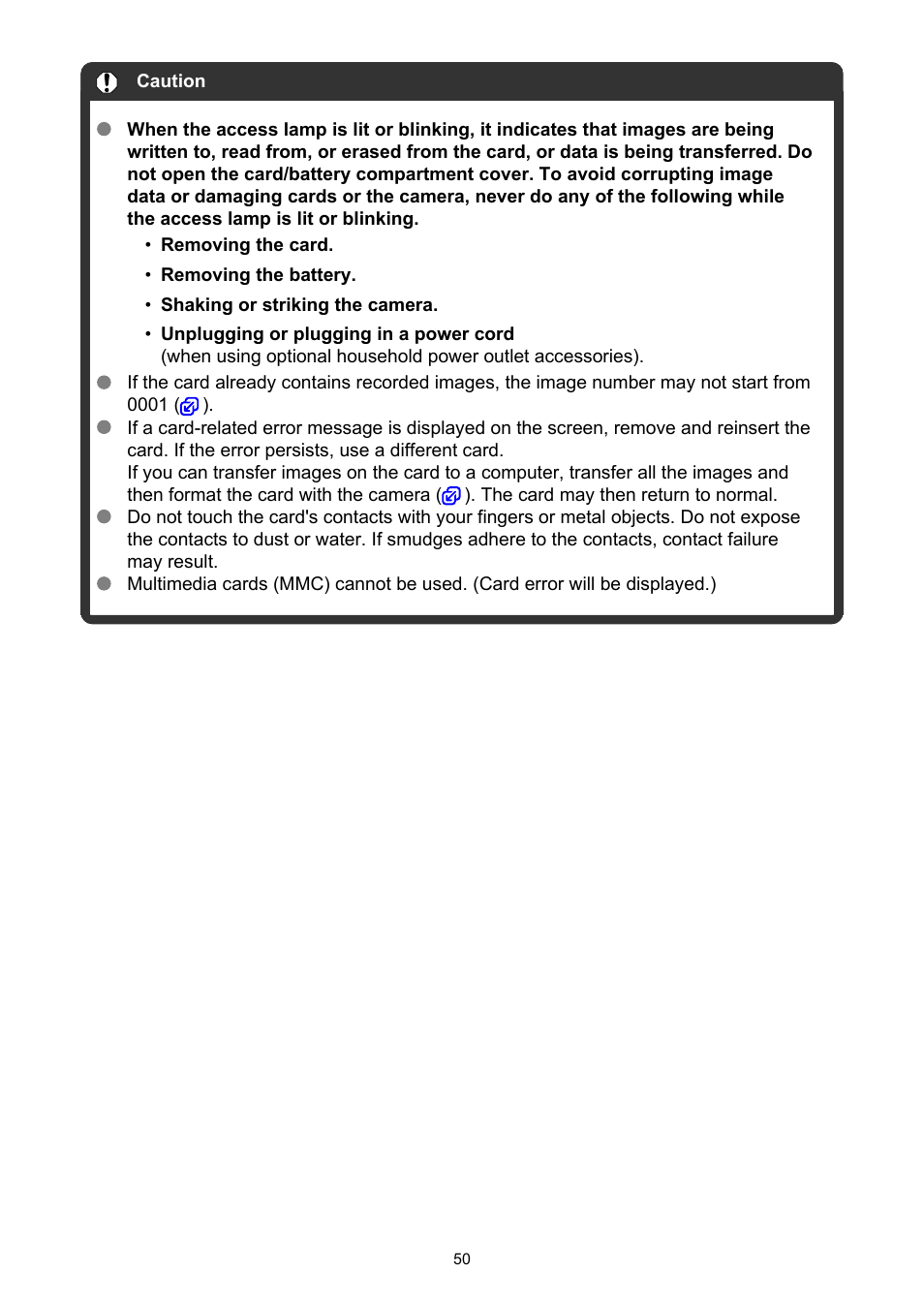 Canon EOS R50 Mirrorless Camera (White) User Manual | Page 50 / 810
