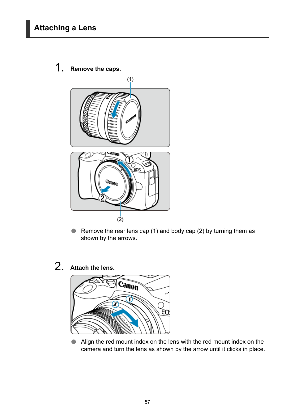 Canon EOS R50 Mirrorless Camera (White) User Manual | Page 57 / 810