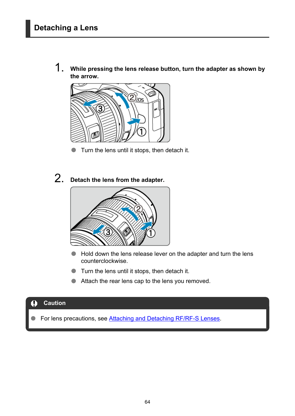 Canon EOS R50 Mirrorless Camera (White) User Manual | Page 64 / 810