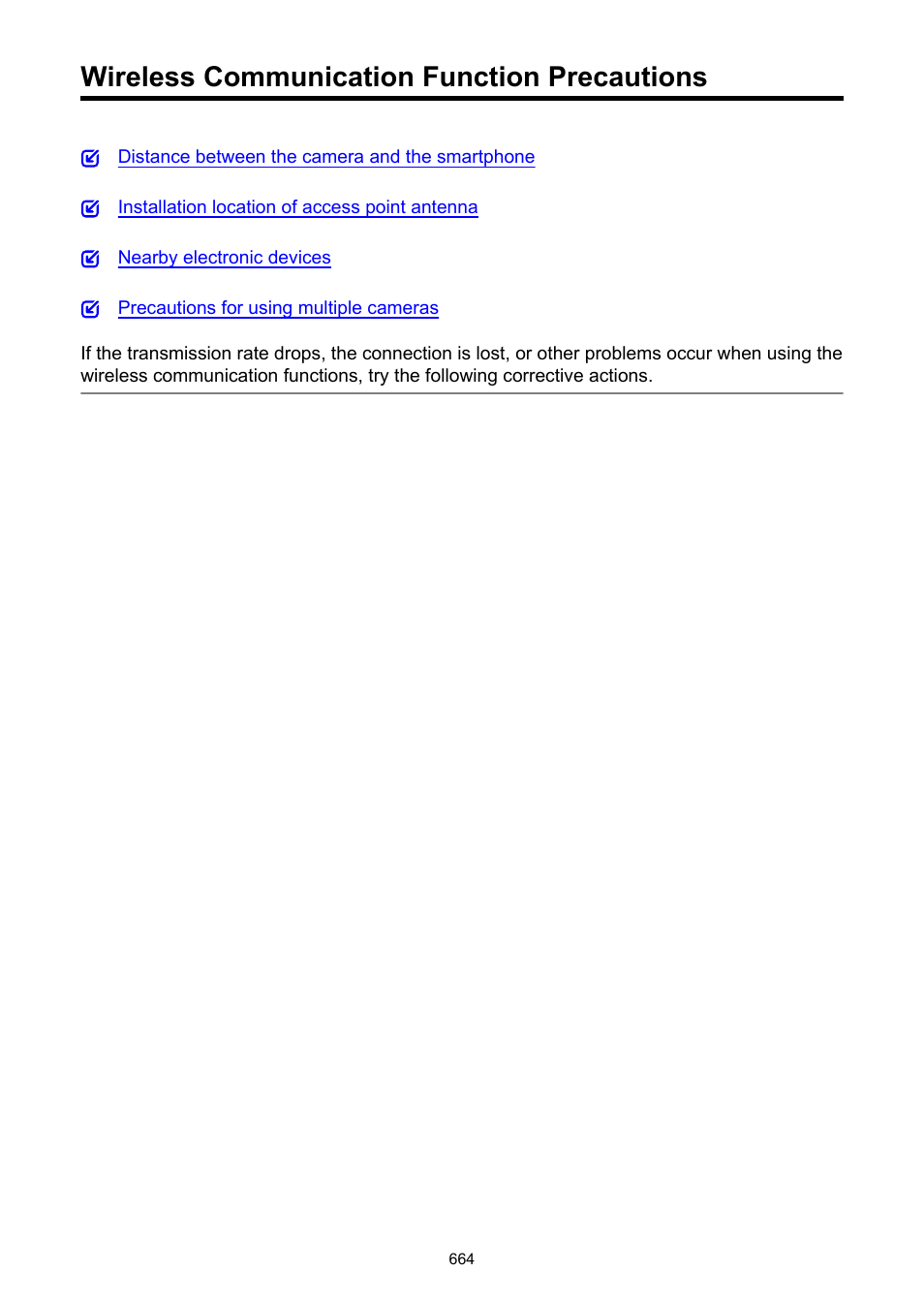 Wireless communication function precautions, Referring to | Canon EOS R50 Mirrorless Camera (White) User Manual | Page 664 / 810